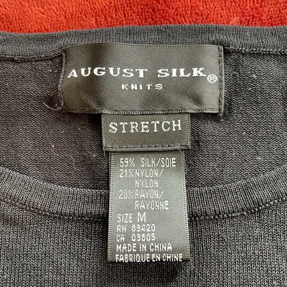 August Silk Knit Top - Picture 3 of 5